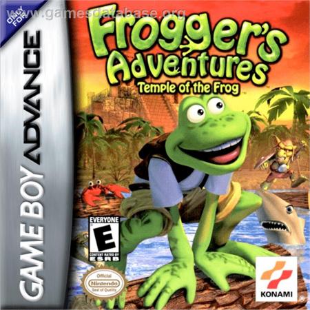 Cover Frogger's Adventures - Temple of The Frog for Game Boy Advance